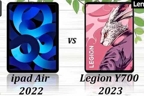 Apple ipad air 2022 vs lenovo Legion Y700 2023