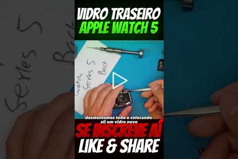 Troca de Vidro Traseiro Apple Watch Series 5 | Sydney CBD Repair Centre