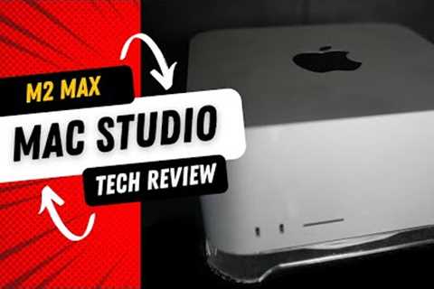 M2 Max Mac Studio Tech Review | Filmed with Sony FX3