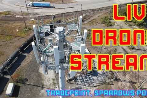 LIVE Drone Stream!! 08/24@3:05pmEDT (1 hour early) - Live from Amazon DCA6 @ Tradepoint Atlantic