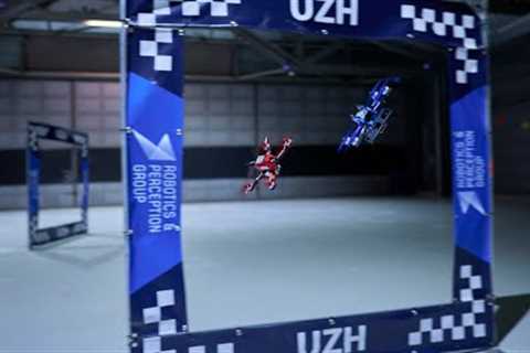 Champion-level Drone Racing using Deep Reinforcement Learning (Nature, 2023)