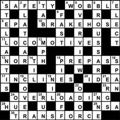 Crossword Puzzle Solution for March 6, 2023
