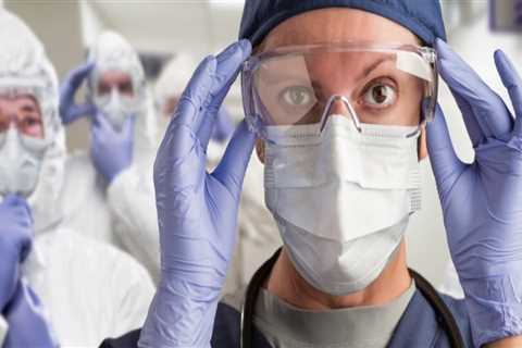 What are 3 types of ppe that a healthcare worker would use?