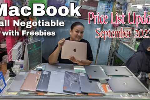 MacBook Price List Update September 2023, MacBook Pro series / MacBook Air series / VMall Greenhills