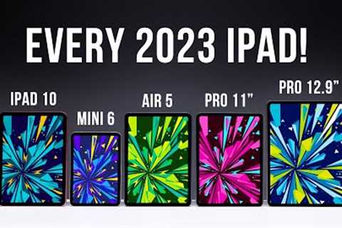 2023 ULTIMATE iPad BUYING GUIDE!