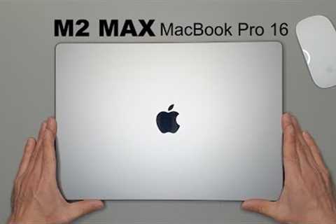 Apple MacBook Pro 16 M2 MAX - Unboxing