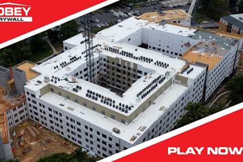 Fly Over Fairfax: A Drone''s-Eye View of One University Development Mid-Construction!