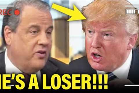 Chris Christie COMPLETELY SHREDS Trump LIVE on MAGA network