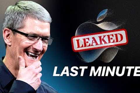 Apple iPhone 15 Event - LAST MINUTE LEAKS!