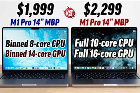 Base vs Full 14 M1 Pro MacBook Pro - Worth $300 MORE? 🤔