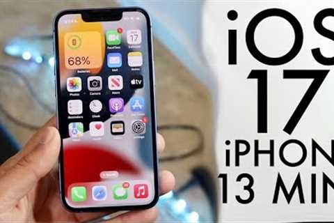 iOS 17 OFFICIAL On iPhone 13 Mini! (Review)