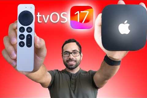 Apple TV is INCREDIBLE ON tvOS17 - Tips and Tricks!