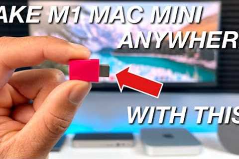 Take Your M1/M2 Mac Mini ANYWHERE With THIS! 🤯