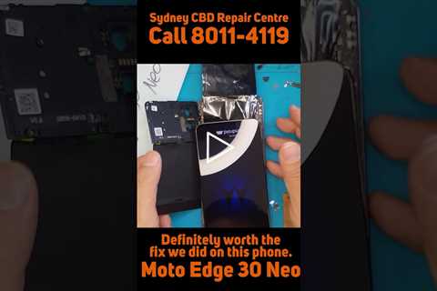 Let's fix this thing! [MOTO EDGE 30 NEO] | Sydney CBD Repair Centre #shorts