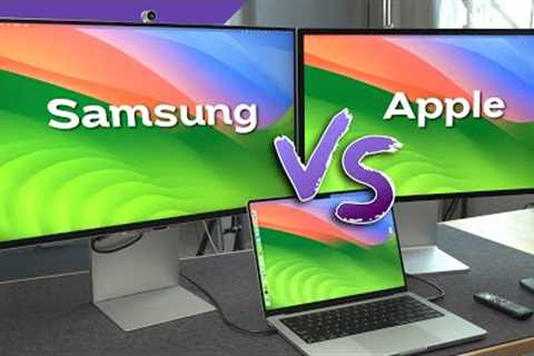 Samsung ViewFinity S9 5K vs Apple Studio Display