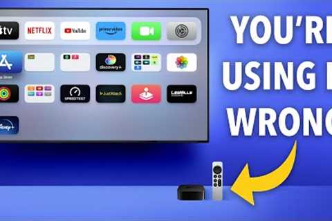 Apple TV is INCREDIBLE when you know how to use it! (Tutorial & TVOS 17)