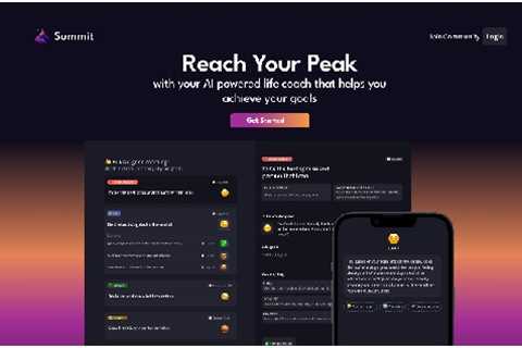 Summit: Your Personal AI Life Coach for Achieving Success