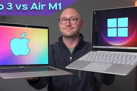 Microsoft Surface Laptop Go 3 vs M1 MacBook Air - WOW