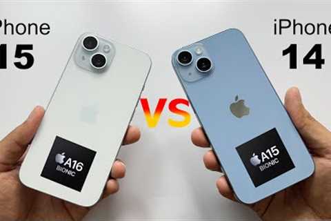 iPhone 15 vs iPhone 14 Ultimate Speed Test 🔥😍 SURPRISING RESULTS! (HINDI)