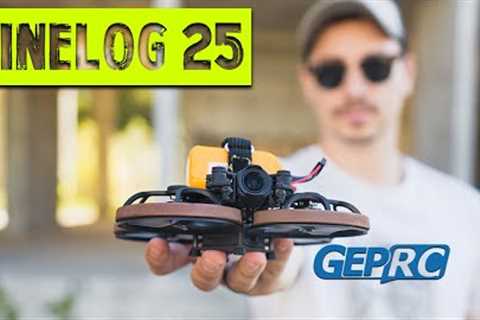 This TINY FPV Drone is AWESOME! (GepRC Cinelog25 v2 Review)