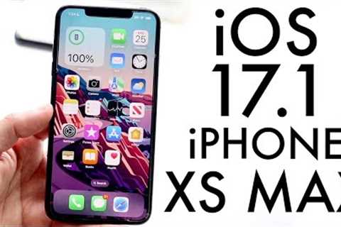 iOS 17.1 On iPhone XS Max! (Review)