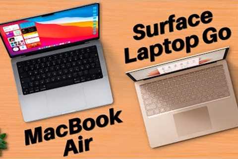 Surface Laptop Go 3 Vs M1/M2 MacBook Air | Make it Simple