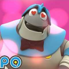 ❤️ Arpo Falls in LOVE!!! |❤️ | ARPO | Educational Kids Videos | Moonbug Kids