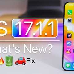 iOS 17.1.1 is Out! - What''s New?