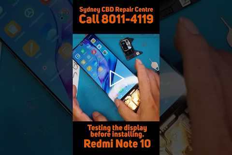 Budget phone, premium fix [REDMI NOTE 10] | Sydney CBD Repair Centre #shorts