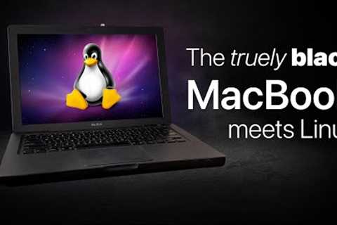 Before there was Space Black, there was the Black MacBook