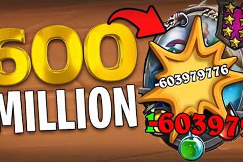 600 Million Hand Buff! | Hearthstone Battlegrounds