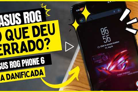 Como Trocar Tela Frontal Display Asus rog Phone 6 | Sydney CBD Repair Centre