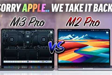 M3 Pro vs M2 Pro 14 MacBook Pro - WE WERE WRONG.. 🤯