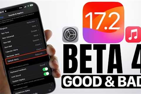 iOS 17.2 Beta 4 is OUT - GOOD NEWS & BAD NEWS!