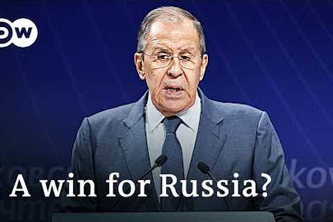 Russia''s Lavrov sparks rift at OSCE meeting | DW News