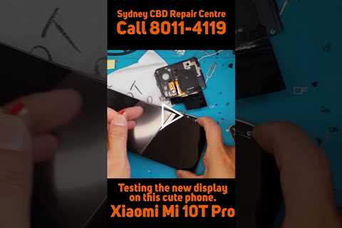 Let's see if this new screen is working... [XIAOMI MI 10T PRO] | Sydney CBD Repair Centre #shorts