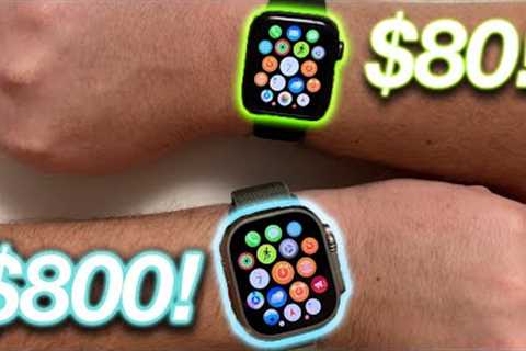 $80 Apple Watch VS $800 Apple Watch - What’s different?