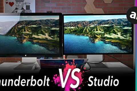 Apple Studio Display VS Thunderbolt Display!