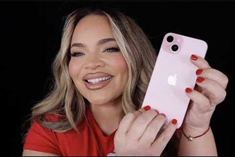 ASMR Unboxing NEW iPhone 15 Plus in Pink