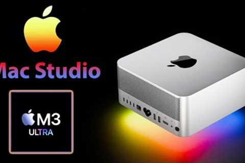 Mac Studio M3 ULTRA Release Date and Price - 100% FASTER THAN M1 ULTRA!!