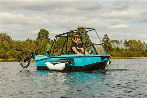 BeTriton unveils first affordable solution of a boat, camper, and trailer in one to tow behind your ..