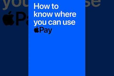 How to know where you can use Apple Pay. #Shorts