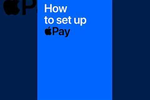 How to set up Apple Pay. #Shorts