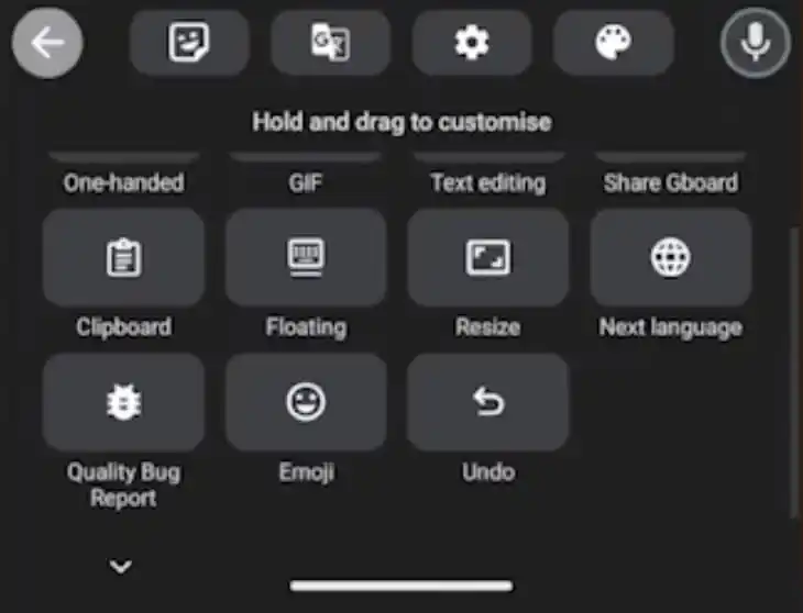 ❤ You can add an undo key to Gboard for Android