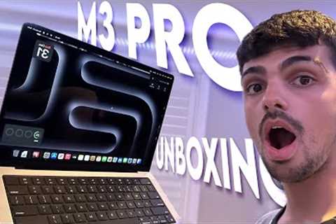 *NEW!* MacBook Pro M3 Pro UNBOXING!! 2023