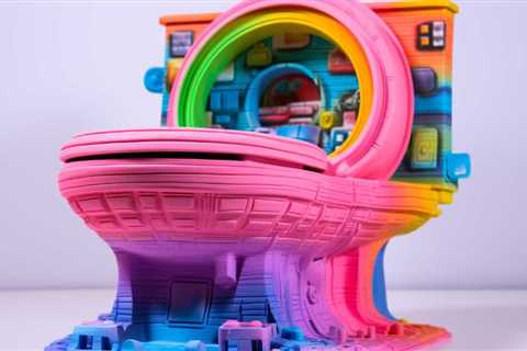 Innovative YouTuber Successfully 3D Prints a Functional, Colorful Toilet