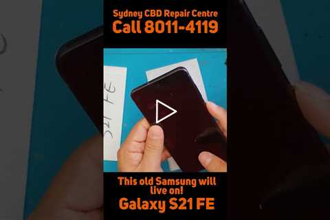 Samsungs are Toyotas [SAMSUNG GALAXY S21 FE] | Sydney CBD Repair Centre #shorts