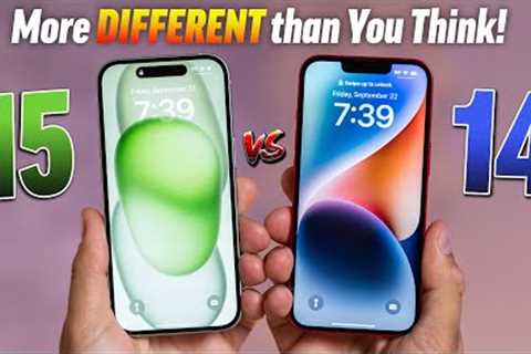 iPhone 15 vs iPhone 14 - ULTIMATE Comparison!