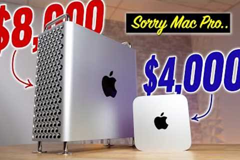 M2 Ultra Mac Pro vs Mac Studio Test: Did Apple TROLL us?