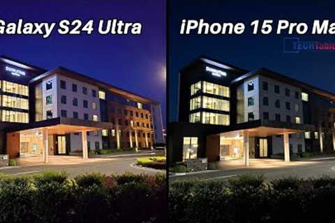 Samsung Galaxy S24 Ultra Vs iPhone 15 Pro Max Camera Comparison